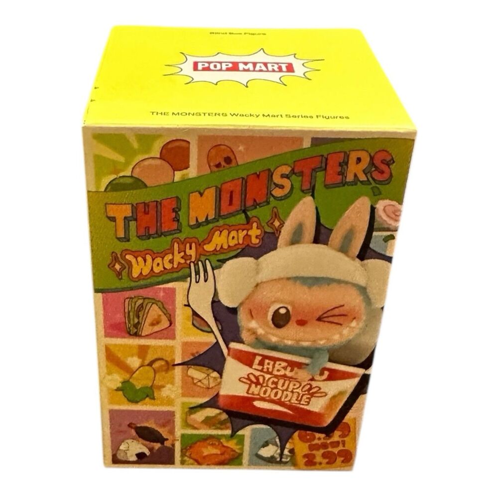 Authentic NEW UNOPENED POP MART Labubu The Monsters Wacky MART Series Blind Box